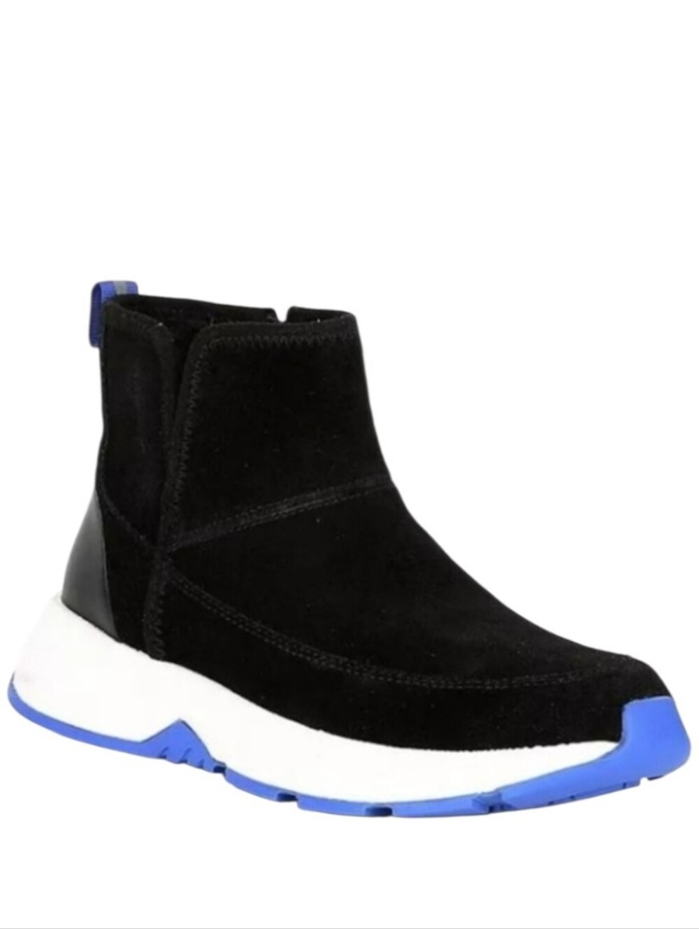 Nurture Rainier Black Suede Platform Booties High Top Winter Booties 6 NWT
